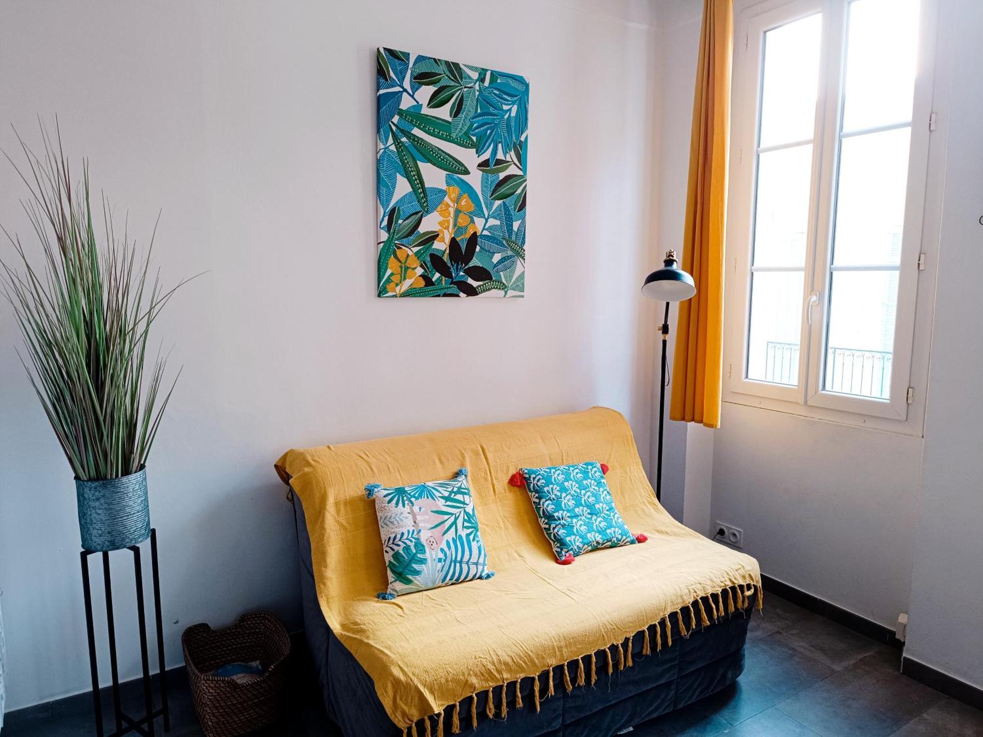 Grand 2 Pieces Renove Climatise, Vieil Antibes, Proche Port Apartment Exterior photo